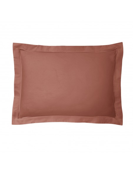 Taie d'oreiller percale de coton peigné "Julian" 50 x 70 cm 80 Fils/cm²