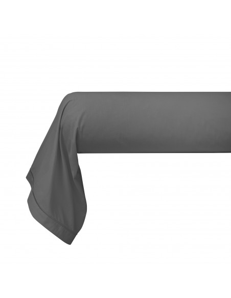 Taie de traversin percale de coton peigné "Julian" 80 Fils/cm²