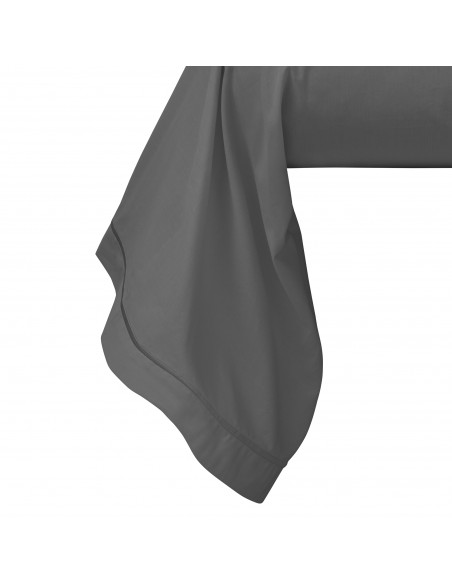Taie de traversin percale de coton peigné "Julian" 80 Fils/cm²