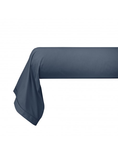 Taie de traversin percale de coton peigné "Julian" 80 Fils/cm²