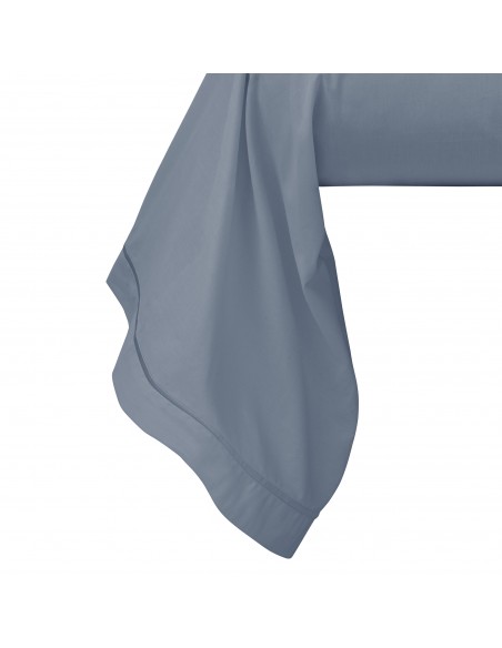 Taie de traversin percale de coton peigné "Julian" 80 Fils/cm²