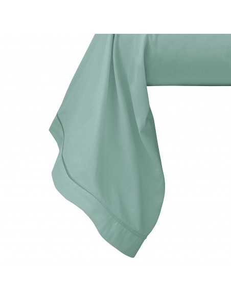 Taie de traversin percale de coton peigné "Julian" 80 Fils/cm²