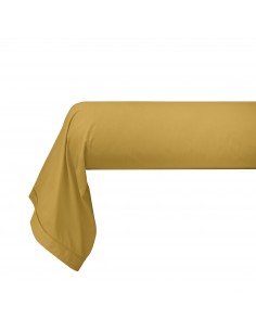 Taie de traversin percale de coton peigné "Julian" 80...
