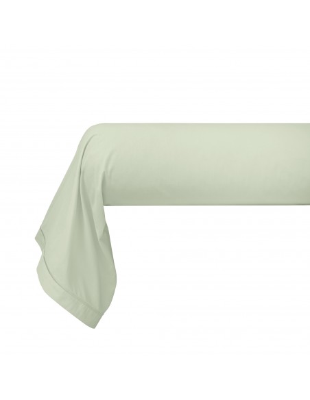 Taie de traversin percale de coton peigné "Julian" 80 Fils/cm²