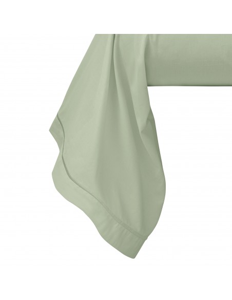 Taie de traversin percale de coton peigné "Julian" 80 Fils/cm²
