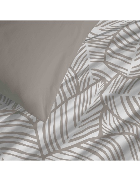 Pack complet housse de couette réversible "Vanessa" 4 pièces pour lit 90 x 190  57 Fils/cm²