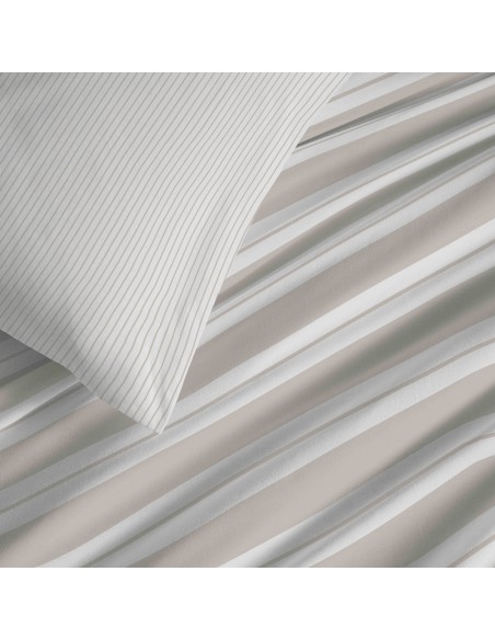 Pack complet housse de couette réversible "Vanessa" 4 pièces pour lit 90 x 190  57 Fils/cm²