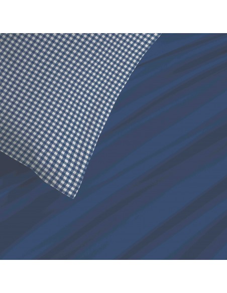 Pack complet housse de couette réversible "Vanessa" 4 pièces pour lit 90 x 190  57 Fils/cm²