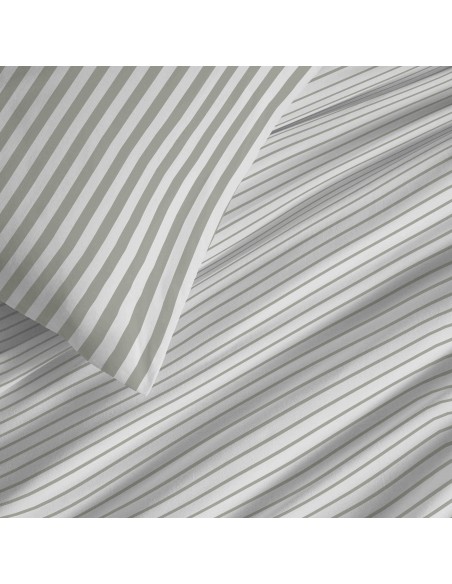 Pack complet housse de couette réversible "Vanessa" 4 pièces pour lit 90 x 190  57 Fils/cm²