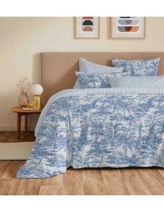 Pack complet housse de couette réversible pour lit 140 x...