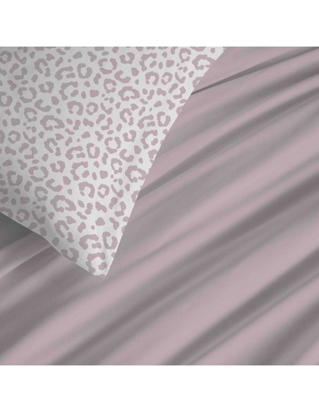 Pack complet housse de couette réversible pour lit 160 x 200 cm 57 Fils/cm²