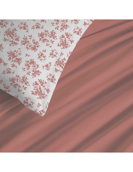 Pack complet housse de couette réversible pour lit 160 x 200 cm 57 Fils/cm²