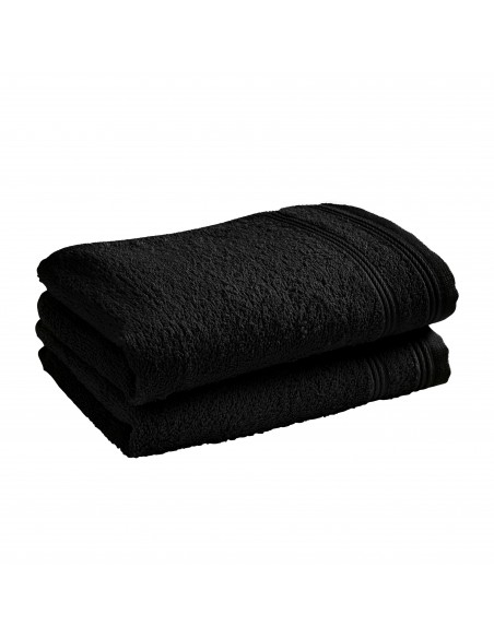 Lot de 2 serviettes invité éponge "Spa" 30 x 50 cm / 400 gr/m²