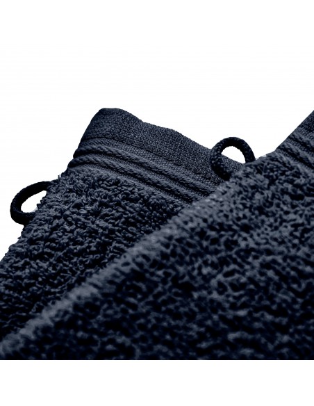 Lot de 2 gants de toilette éponge "Spa" 15 x 21 cm / 400 gr/m²