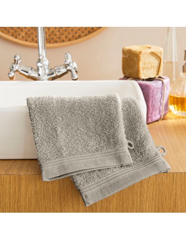 Lot de 2 gants de toilette éponge...
