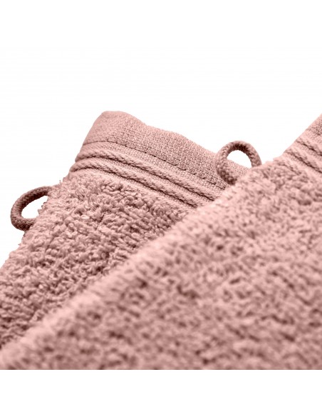 Lot de 2 gants de toilette éponge "Spa" 15 x 21 cm / 400 gr/m²