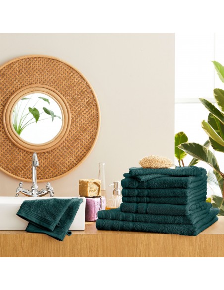 Pack complet 10 pièces "Spa" salle de bain / 400 gr/m²