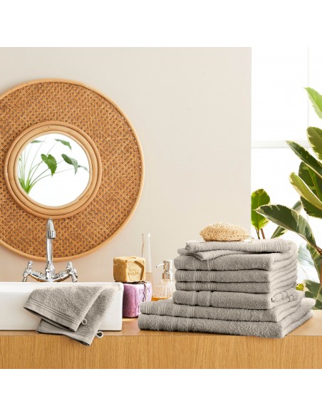 Pack complet 10 pièces "Spa" salle de bain / 400 gr/m²