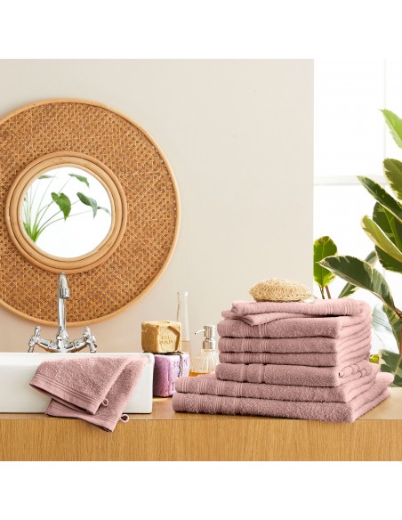 Pack complet 10 pièces "Spa" salle de bain / 400 gr/m²