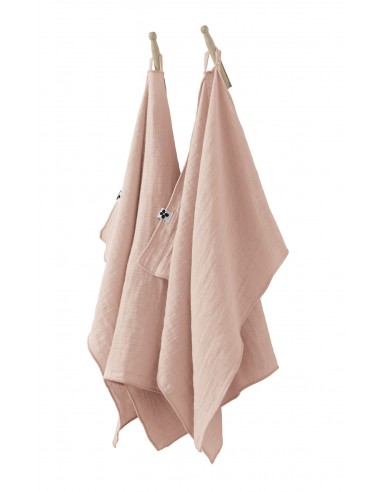 Lot de 2 essuie-mains "Gaïa" 50 x 70...