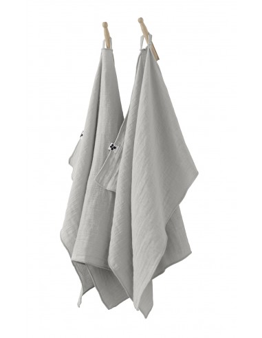 Lot de 2 essuie-mains "Gaïa" 50 x 70...