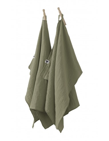 Lot de 2 essuie-mains "Gaïa" 50 x 70...