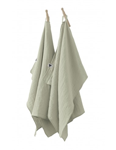 Lot de 2 essuie-mains "Gaïa" 50 x 70...