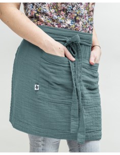 Tablier de Chef "Gaïa" 45 x 80 cm "Gaze de Coton" l'Effet...