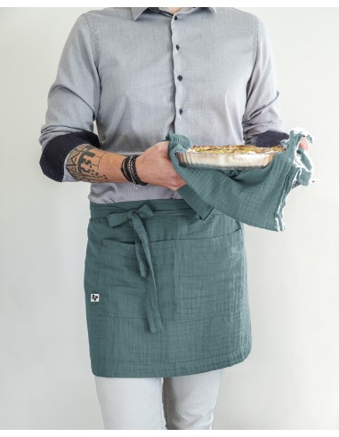 Tablier de Chef "Gaïa" 45 x 80 cm...