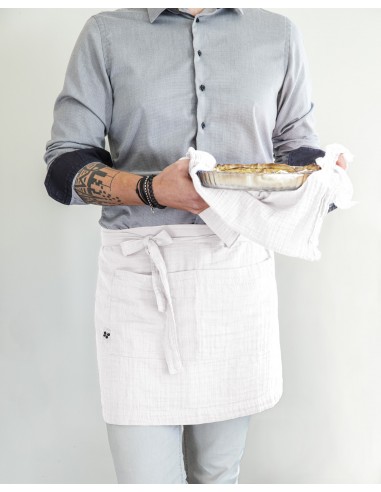 Tablier de Chef "Gaïa" 45 x 80 cm...