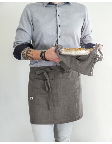Tablier de Chef "Gaïa" 45 x 80 cm...