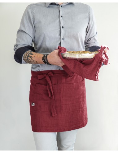 Tablier de Chef "Gaïa" 45 x 80 cm...