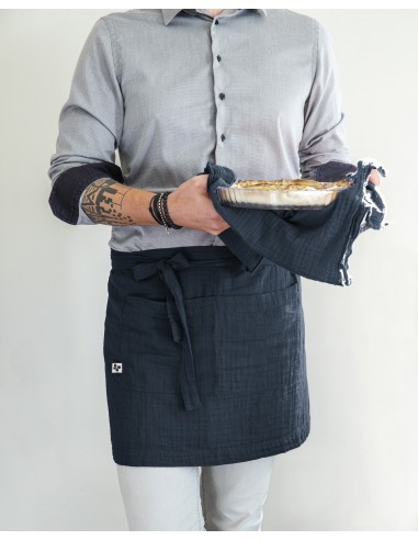 Tablier de Chef "Gaïa" 45 x 80 cm...