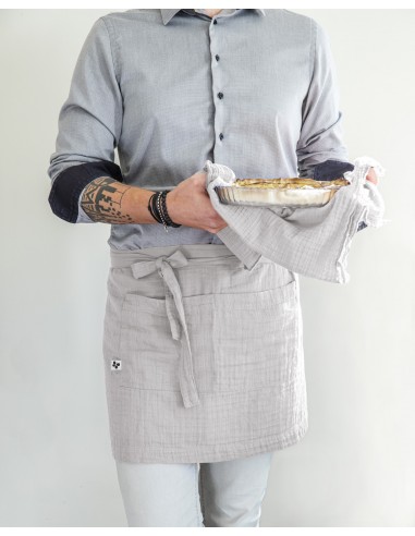 Tablier de Chef "Gaïa" 45 x 80 cm...