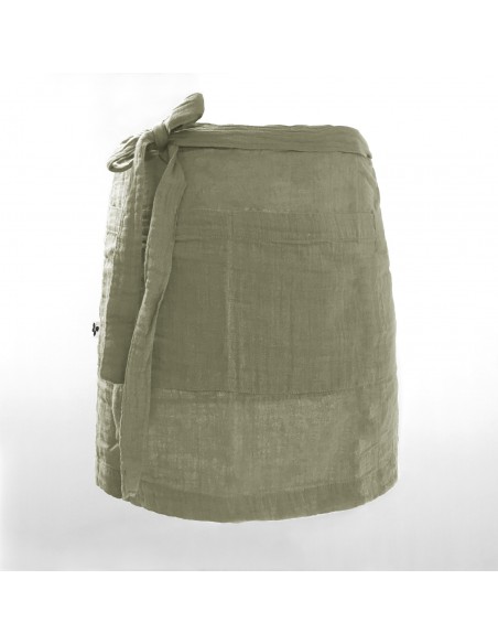 Tablier de Chef "Gaïa" 45 x 80 cm "Gaze de Coton" l'Effet Papillon