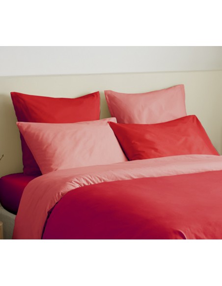 Pack complet 6 pièces Capucine/Clémentine réversible housse de couette pour lit 140 x 190 cm