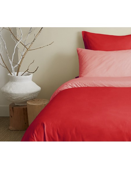 Pack complet 6 pièces Capucine/Clémentine réversible housse de couette pour lit 140 x 190 cm