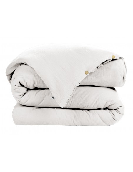 Housse de couette "Gaïa" 200 x 200 Gaze de Coton l'Effet Papillon