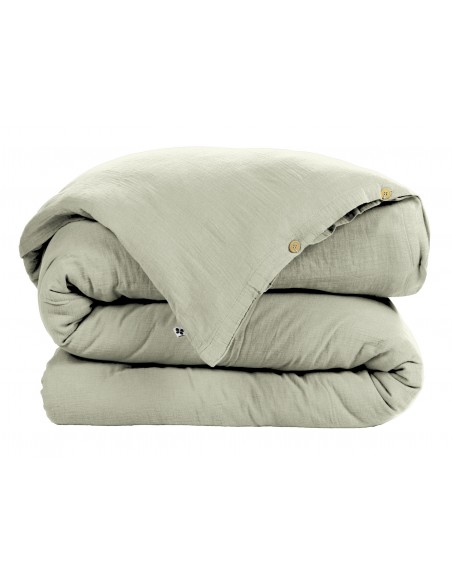 Housse de couette "Gaïa" 200 x 200 Gaze de Coton l'Effet Papillon