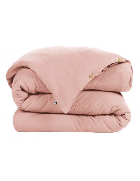 Housse de couette "Gaïa" 260 x 240 Gaze de Coton l'Effet Papillon