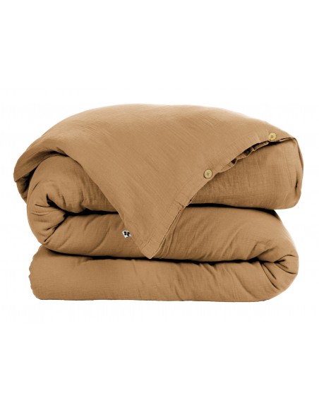 Housse de couette "Gaïa" 280 x 240 Gaze de Coton l'Effet Papillon