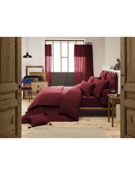 Housse de couette "Gaïa" 280 x 240 Gaze de Coton l'Effet Papillon