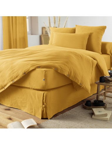 Drap housse "Gaïa" 90 x 190 bonnet de...