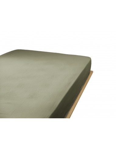 Drap housse "Gaïa" 180 x 200 bonnet...