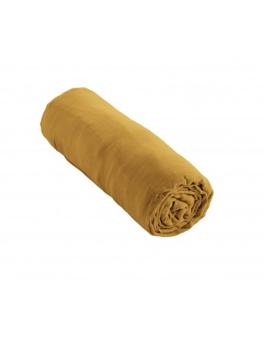 Drap housse "Gaïa" 200 x 200 bonnet...