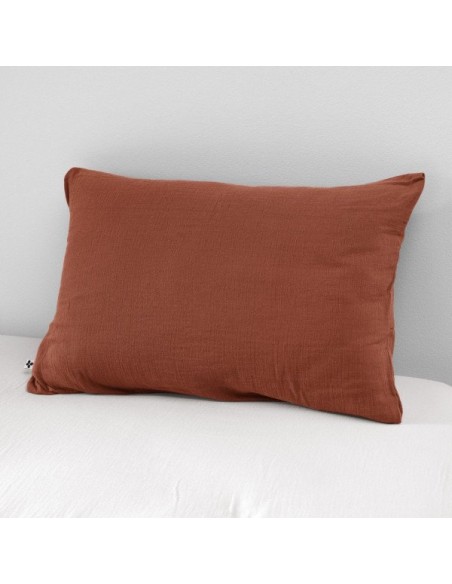 Taie d'oreiller "Gaïa" 50 x 70 cm Gaze de Coton l'Effet Papillon