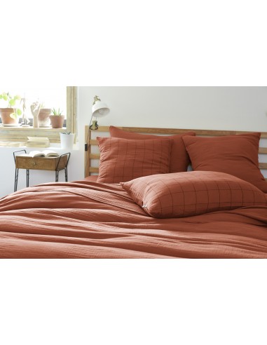 Taie d'oreiller Tissé-teint grands...