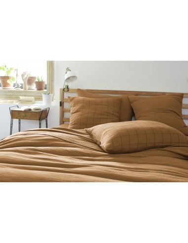 Taie d'oreiller Tissé-teint grands...