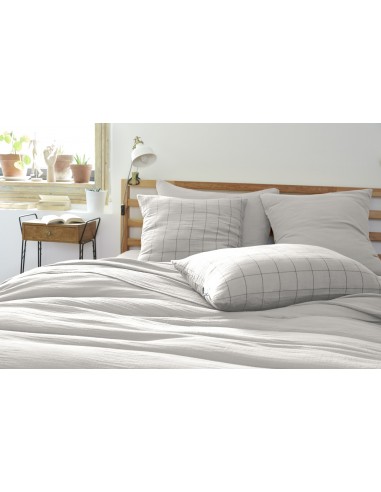 Taie d'oreiller Tissé-teint grands...