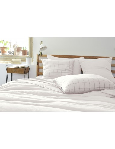 Taie d'oreiller Tissé-teint grands...